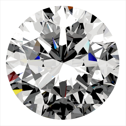 0.3 carat G-SI2 Very Good cut Natūralus Round Deimantas (1)