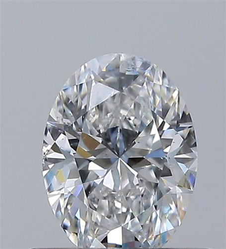 0.5 carat E-SI2 Natūralus Oval Deimantas (1)