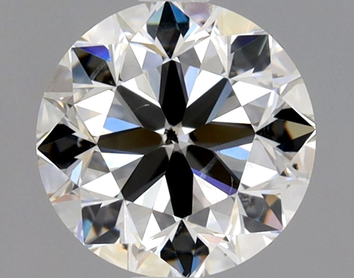 1.01 carat I-SI2 Very Good cut Natūralus Round Deimantas (1)