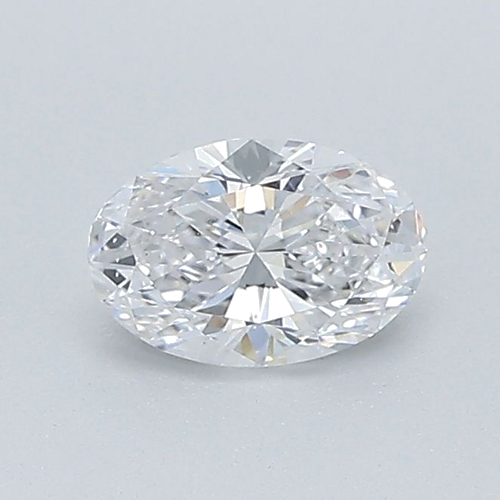 0.5 carat D-SI1 Natūralus Oval Deimantas (1)