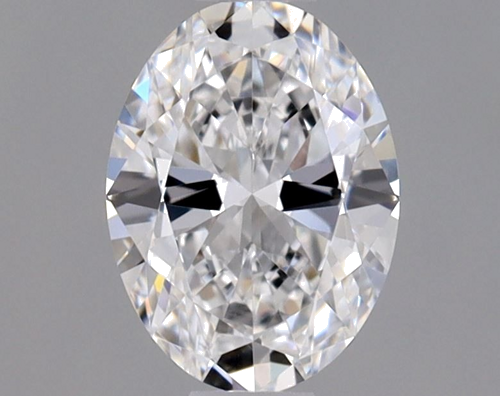 0.5 carat D-VS1 Natūralus Oval Deimantas (1)