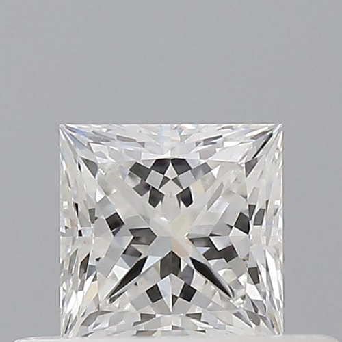 0.4 carat F-VVS2 Natūralus Princess Deimantas (1)