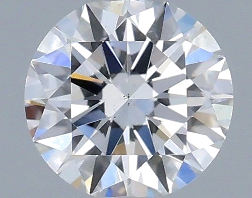 0.4 carat F-SI1 Excellent cut Natūralus Round Deimantas (1)