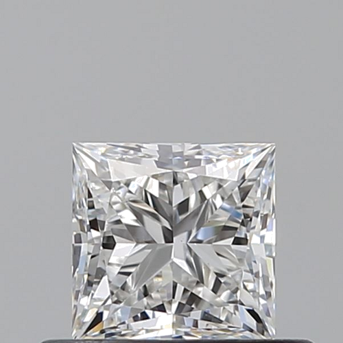 0.51 carat G-VS2 Natūralus Princess Deimantas (1)