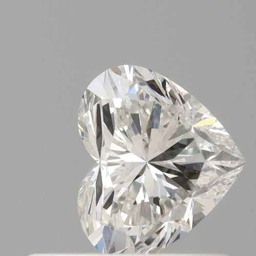 0.53 carat G-VVS2 Natūralus Heart Deimantas (1)