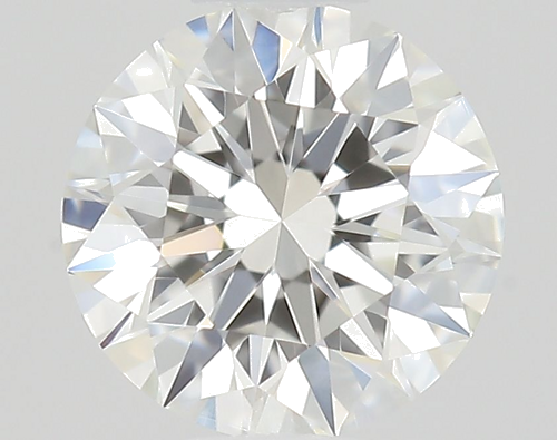 0.37 carat H-IF Excellent cut Natūralus Round Deimantas (1)