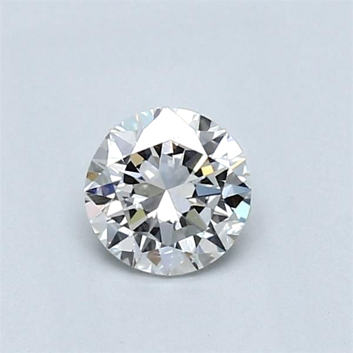 0.5 carat F-VVS1 Very Good cut Natūralus Round Deimantas (1)