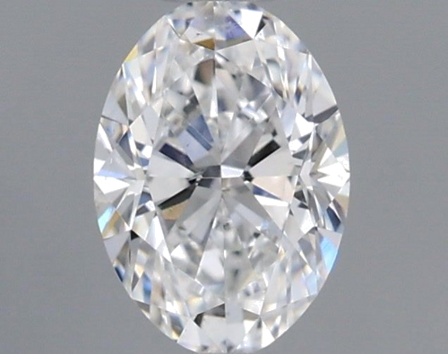 0.5 carat E-SI1 Natūralus Oval Deimantas (1)