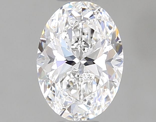 0.5 carat E-VVS1 Natūralus Oval Deimantas (1)
