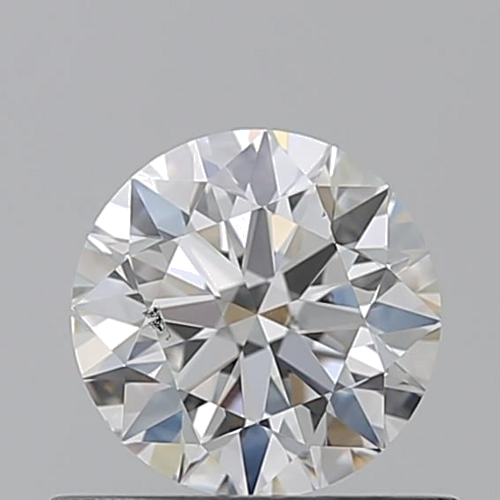 0.6 carat F-SI1 Excellent cut Natūralus Round Deimantas (1)