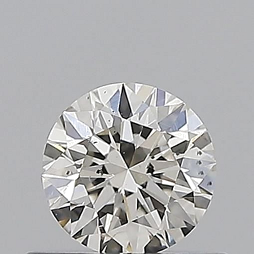 0.51 carat I-SI2 Excellent cut Natūralus Round Deimantas (1)