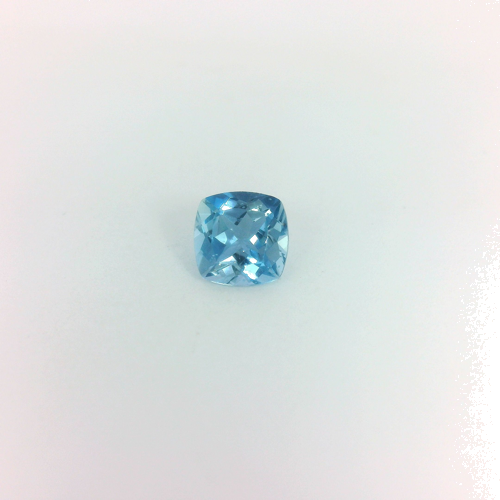 0.54 carat BLUE Cushion Aquamarine (1)