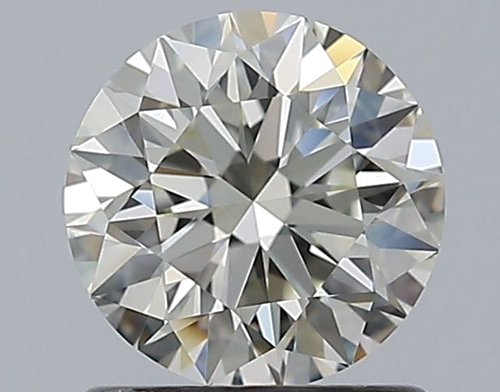 0.91 carat K-VVS1 Excellent cut Natūralus Round Deimantas (1)