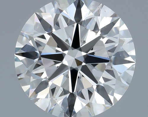 0.63 carat I-SI1 Excellent cut Natūralus Round Deimantas (1)
