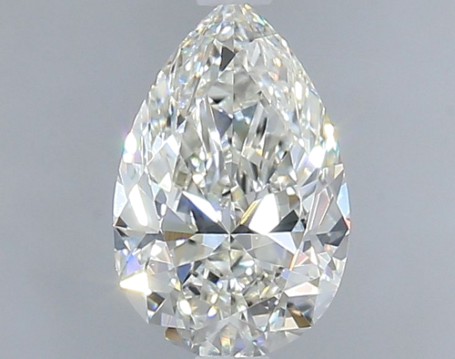 0.91 carat H-VS2 Natūralus Pear Deimantas (1)