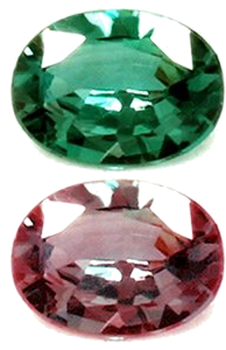 0.11 carat GREEN Oval Alexandrite (1)