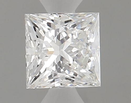 0.31 carat F-SI2 Natūralus Princess Deimantas (1)