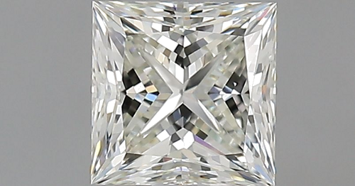1.0 carat K-VS1 Natūralus Princess Deimantas (1)