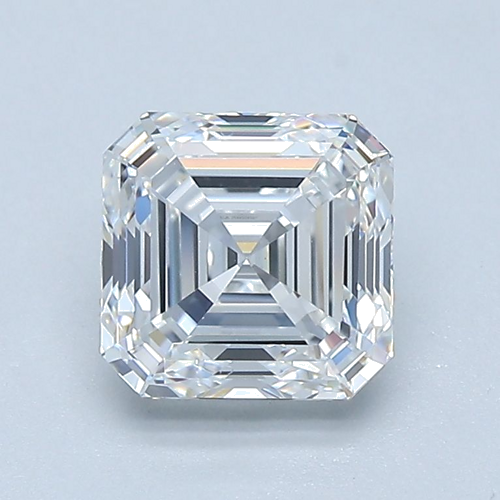 1.51 carat E-VS1 Natūralus Asscher Deimantas (1)