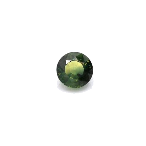 0.64 carat GREEN BRILLIANTSTEP cut Round Safyras (1)