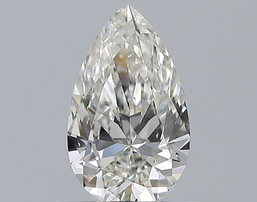 0.7 carat I-VS2 Natūralus Pear Deimantas (1)