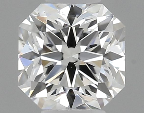 0.4 carat F-SI1 Natūralus Square Deimantas (1)