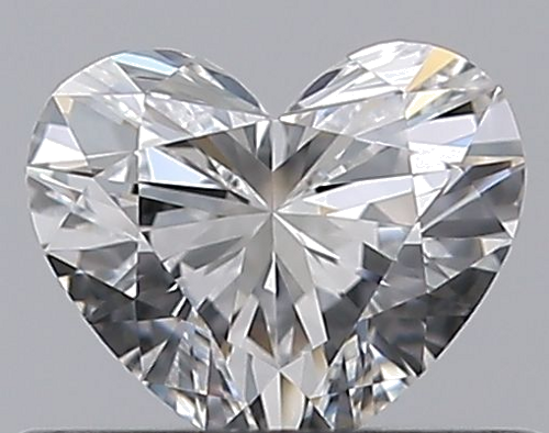 0.4 carat F-VVS1 Natūralus Heart Deimantas (1)