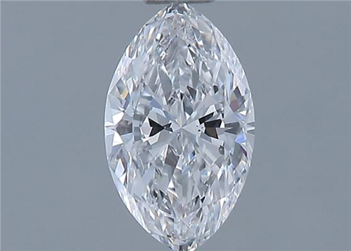 0.51 carat D-VS2 Natūralus Marquise Deimantas (1)