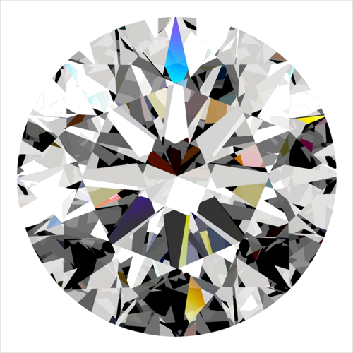 0.31 carat F-VS2 Excellent cut Natūralus Round Deimantas (1)
