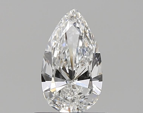 0.5 carat E-VS2 Natūralus Pear Deimantas (1)