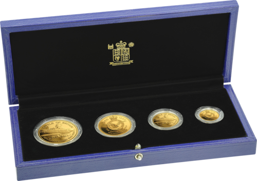 1990 Набор золотых монет 50-летие Великой битвы за Британию (2)