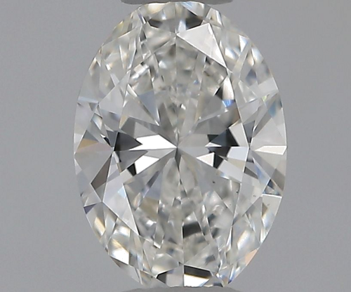 0.5 carat E-VS2 Natūralus Oval Deimantas (1)