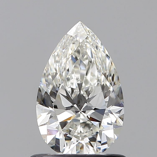 0.75 carat H-VS2 Natūralus Pear Deimantas (1)