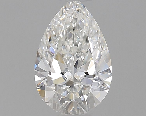 0.41 carat F-VVS1 Natūralus Pear Deimantas (1)