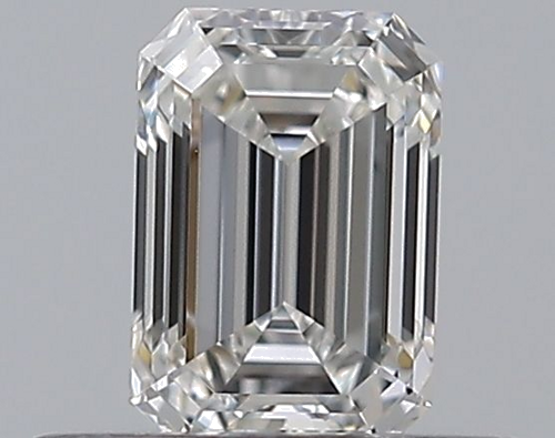 0.36 carat F-VVS1 Natūralus Emerald Deimantas (1)