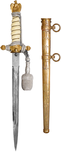 Original German sailor's Kriegsmarine parade dagger (1)