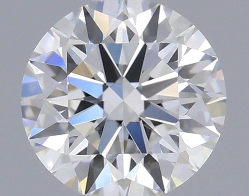 0.46 carat F-VVS2 Excellent cut Natūralus Round Deimantas (1)