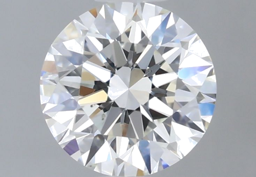 0.5 carat H-VS2 Excellent cut Natūralus Round Deimantas (1)