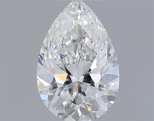 0.3 carat F-VS2 Natūralus Pear Deimantas (1)