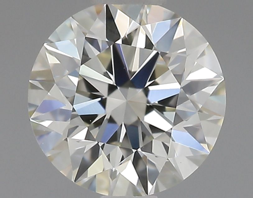 0.55 carat K-VVS2 Excellent cut Natūralus Round Deimantas (1)