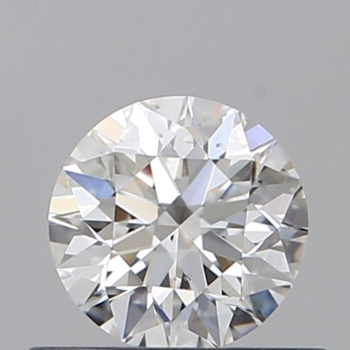 0.5 carat F-SI1 Very Good cut Natūralus Round Deimantas (1)