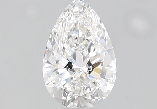 0.5 carat E-VS1 Natūralus Pear Deimantas (1)