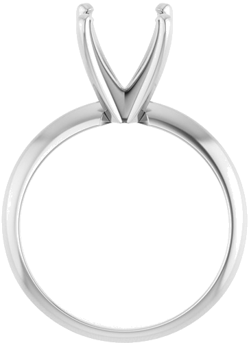 Sužadėtuvių Žiedas „Light Solitaire“ 585 Baltojo Aukso Round 9.1mm x 9.7mm (2)