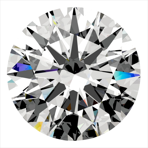 0.3 carat F-VS2 Excellent cut Natūralus Round Deimantas (1)