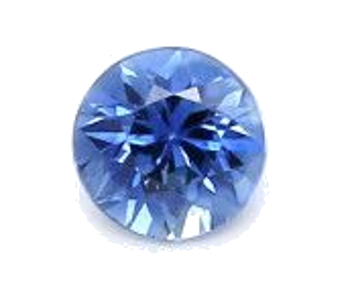 0.14 carat BLUE BRILLIANT cut Round Safyras (1)