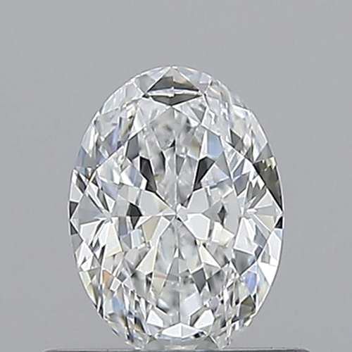 0.5 carat D-VVS1 Natūralus Oval Deimantas (1)