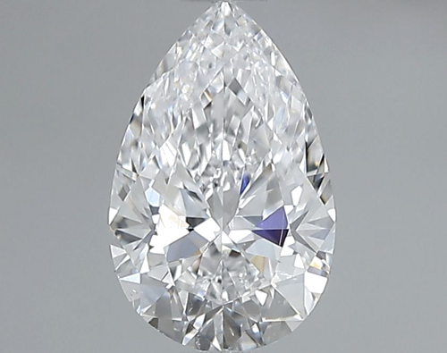 0.72 carat D-SI1 Natūralus Pear Deimantas (1)