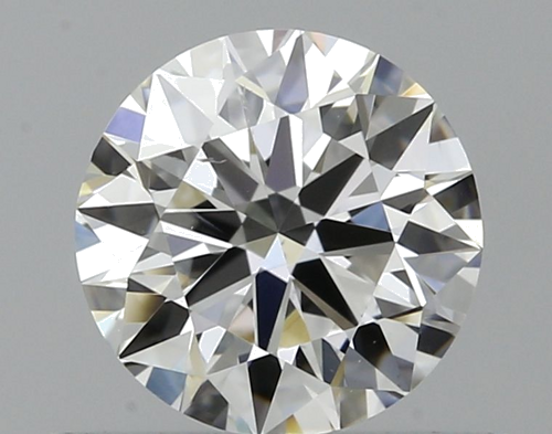 0.5 carat F-SI1 Excellent cut Natūralus Round Deimantas (1)