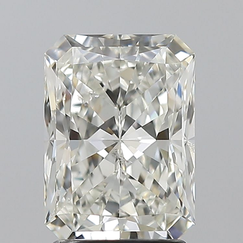 2.02 carat J-SI2 Natūralus Radiant Deimantas (1)