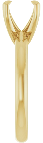 Sužadėtuvių Žiedas „Solitaire“ 585 Geltonojo Aukso Cushion 7mm (4)